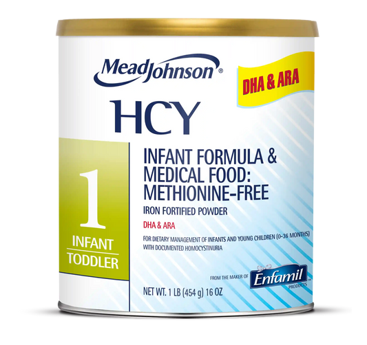 HCY 1 Infant Formula & Medical Food Powder - 1 lb Can